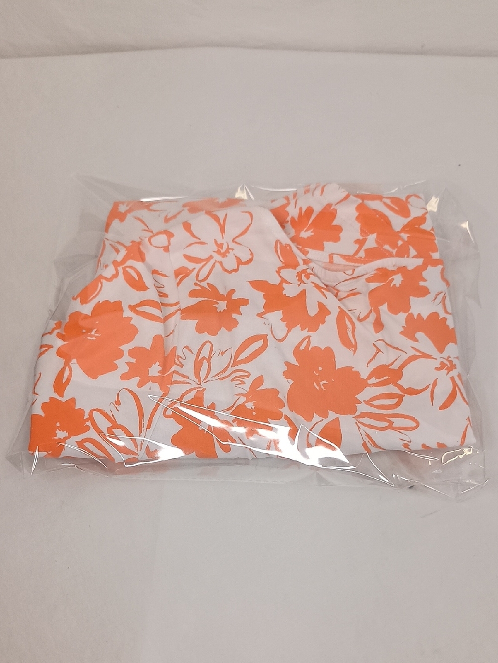 Women's Size Large 100% Cotton Floral Print Soft Lightweight Tennis Prep Resort - Picture 10 of 10